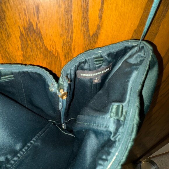 Dark green cocktail dress - Picture 5 of 7